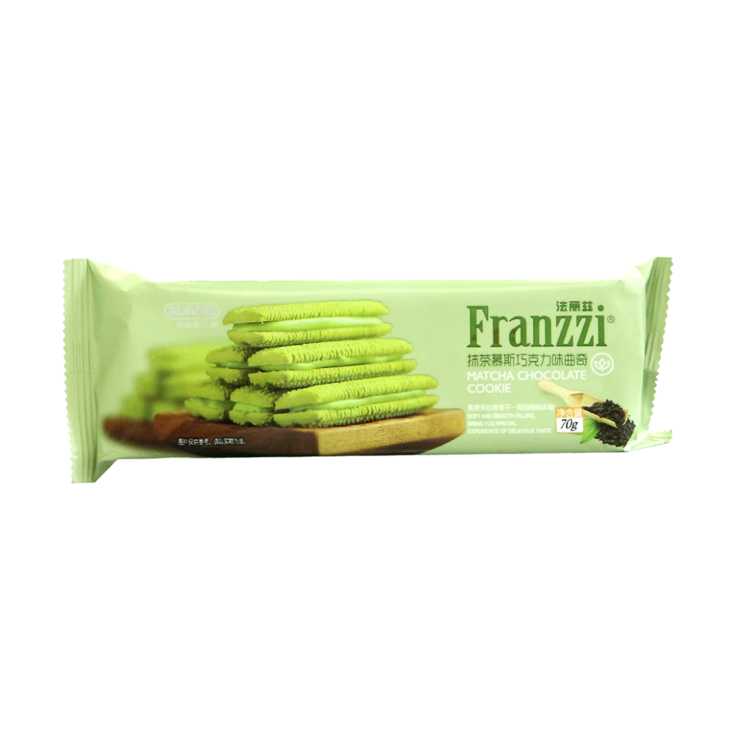 FRANZZI COOKIES MATCHA 70G – Lucky Kandy